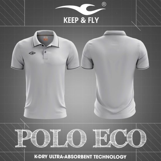 Polo Eco Xám Nhạt
