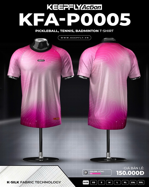 Áo KFA - P0005 Hồng