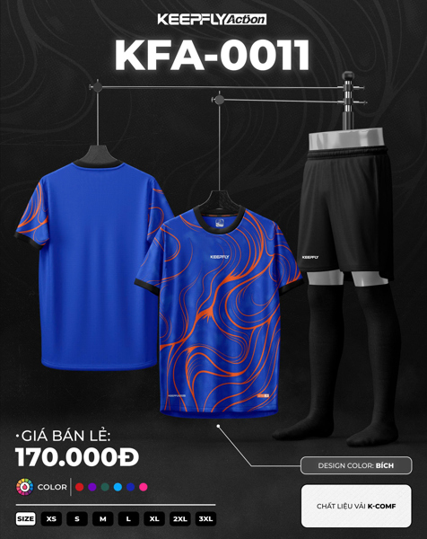 Bộ bóng đá KFA0011 Bích