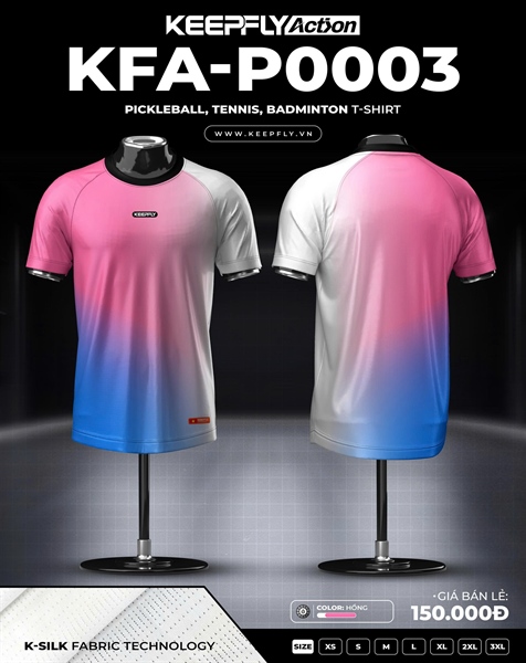 Áo KFA - P0003 Hồng